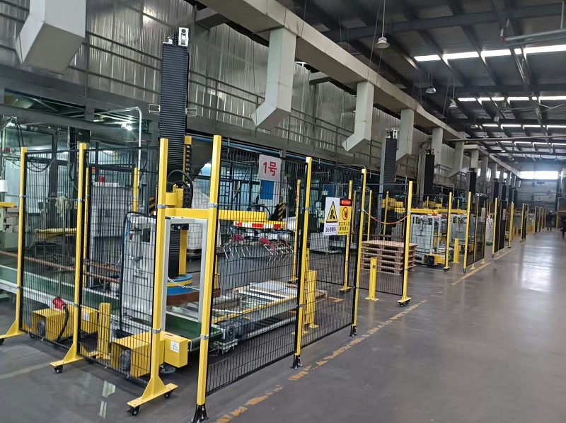 碼垛機器人包裝工段